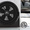 Proaira 20-inch High Velocity Box Fan, 3 Speed Control, Black BFHV20B